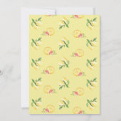 Invitation Watercolor Lemon Bride Tea Party (Dos)