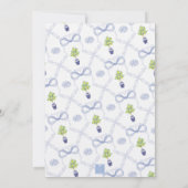 Invitation Watercolor Lemon Tree Monogram Crest (Dos)