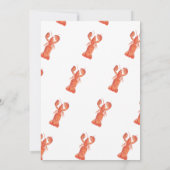 Invitation Watercolor Main Catch Lobster Bridal Shower (Dos)