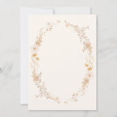 Invitation Watercolor Meadow Flowers Glitter Cap Graduation  (Dos)