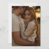 Invitation Watercolor Mountain Flowers Photo Engagement Party (Dos)