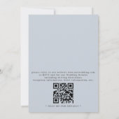 Invitation Watercolor Mountain Forest Arch QR Code Wedding (Dos)
