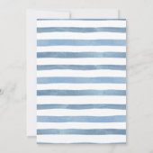 Invitation Watercolor Nautical Beach House Party (Dos)