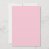 Invitation Watercolor Pale Pink Ribbon Baby Shower (Dos)