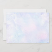 Invitation Watercolor Popsicle Party Deux Cool 2e anniversair (Dos)