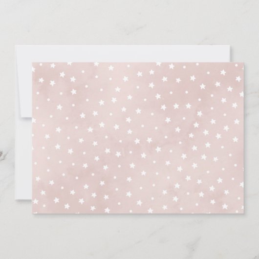 Invitation Watercolor Rainbow Girl Premier anniversaire fête (Dos)