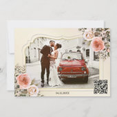 Invitation Watercolor Roses Photo After Wedding (Dos)