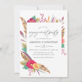 Invitation Watercolor Safari Engagement Party (Devant)