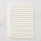 Invitation Watercolor Seashell Toute occasion Beach Party (Dos)