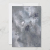 Invitation Watercolor Space Galaxy Astronaut fête d'anniversa (Dos)