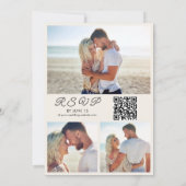 Invitation Watercolor Summer Beach Photo Wedding RSVP & (Dos)