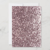 Invitation Watercolor Tea Party 2e Parties scintillant d'anni (Dos)