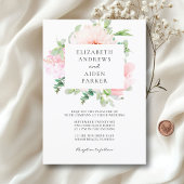 Invitation Watercolour Botanical Spring Wedding Collection