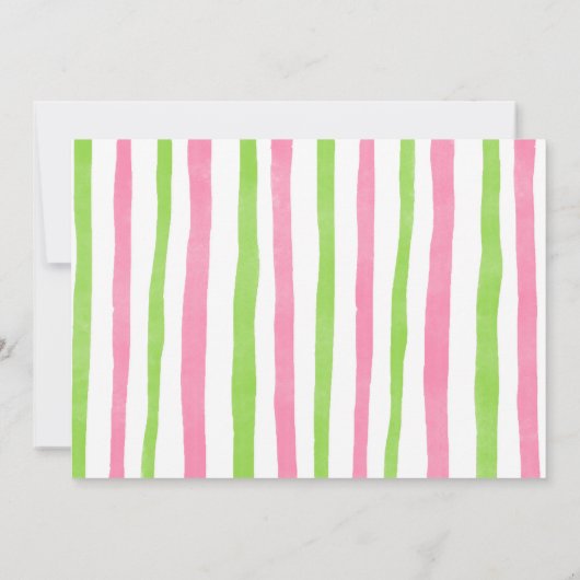 Invitation Watermelon One In A Melon 1er Anniversaire Photo (Dos)