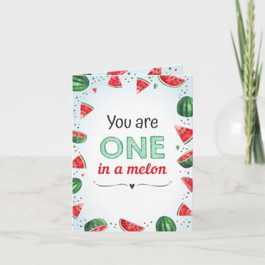 Invitation Watermelon Summer Kids Child Birthday Party (Devant)