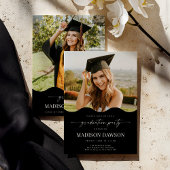 Invitation Wave Photo Graduation Party Invite Announcement