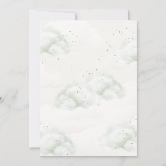 Invitation We can Bearly Wait! Bear Sage Balloon Baby Shower (Dos)