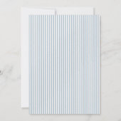 Invitation We Can Bearly Wait blue bow Boy Baby Shower (Dos)