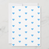 Invitation We Can Bearly Wait Blue Teddy Bear Baby Shower (Dos)