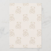 Invitation We Can Bearly Wait Gender Neutral Baby Shower (Dos)