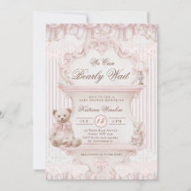 We Can Bearly Wait Nursery Girl Baby Shower