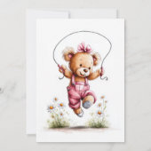Invitation We Can Bearly Wait Teddy Bear Baby Shower (Dos)