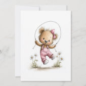 Invitation We Can Bearly Wait Teddy Bear Baby Shower (Dos)