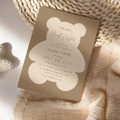 Invitation We Can Bearly Wait Teddy Bear Baby Shower