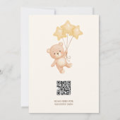 Invitation We Can Bearly Wait Watercolor Baby Shower (Dos)