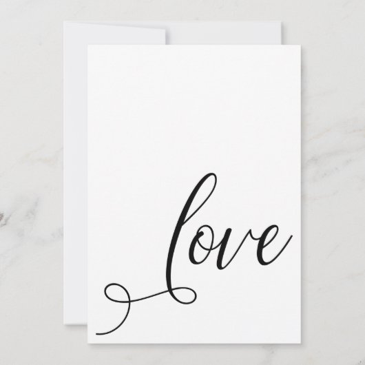 Invitation "We Eloped" Elégante Réception Après Mariage (Dos)