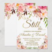 Invitation 'We Still Do', renouvellement de vœux (Devant / Derrière)