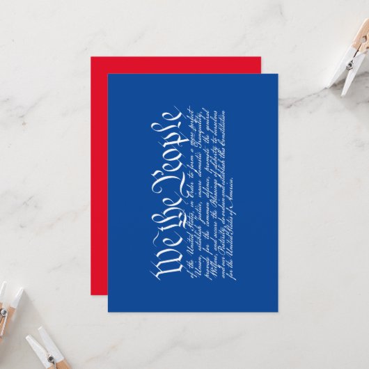 Invitation We the People (Devant/Arrière en situation)