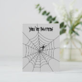 Invitation Web Spider - Vide (Debout devant)
