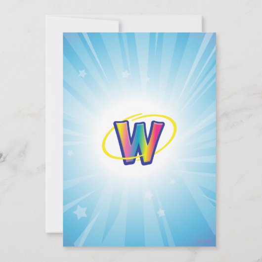 Invitation Webkinz : Entrez et jouez (Dos)