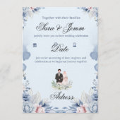 Invitation Wedding  (Devant)