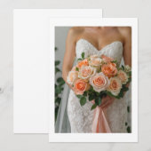 Invitation wedding (Devant / Derrière)