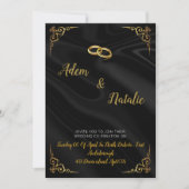 Invitation Wedding Card  (Devant)
