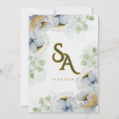 Invitation wedding flowers (Dos)