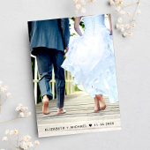 Invitation Wedding Happily Ever After Party Photo Reception
