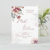 Invitation Wedding In (Debout devant)