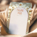 Invitation Wedding Insert Thank You Vintage Art Nouveau Invit<br><div class="desc">Art Nouveau Vintage wedding THANK YOU card by Alphonse Mucha in a floral, romantic, and whimsical design. Victorian flourishes complement classic art deco fonts. Please enter your custom information, and you're done. If you wish to change the design further, click the blue "Customize It" button. Thank you so much for...</div>
