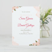 Invitation wedding invitastion (Debout devant)