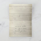 Invitation Wedding Invite - Mason jars and cowboy boots (Intérieur)