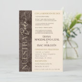Invitation Wedding Luxurious Diana (Debout devant)