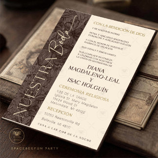 Invitation Wedding Luxurious Diana