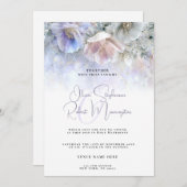 Invitation Wedding | Pastel Peony (Devant / Derrière)