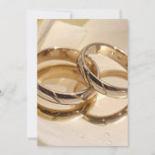 Invitation wedding rings (Dos)