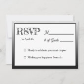 Invitation  Wedding RSVP & Entrée Choices (Devant)
