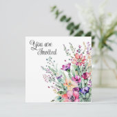 Invitation wedding shower (Debout devant)