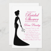 Invitation wedding shower (Devant / Derrière)